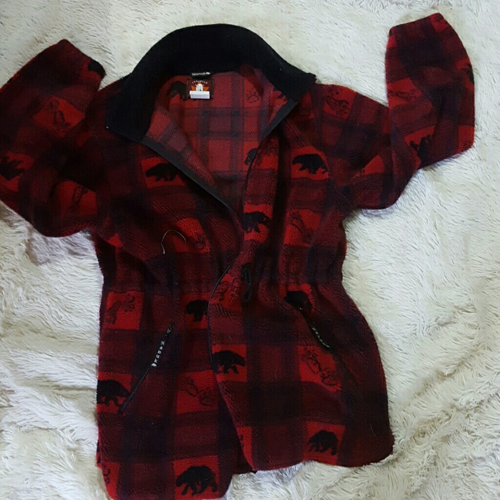 Nanuk canadian polar bear coat jacket xl